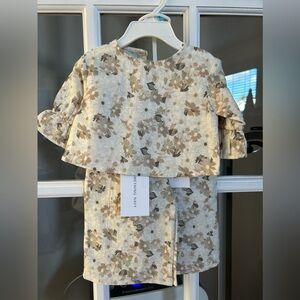 NWT Something Navy 2 Piece Outfit. 6M